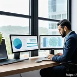 Home 20 딥러닝 모델의 하이퍼파라미터 최적화 - A professional and modern workspace showing a Turkish data scientist analyzing deep learning model t...