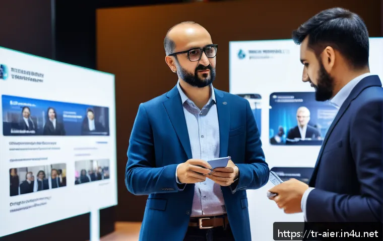 AI 관련 컨퍼런스와 참여 효과 - A vibrant AI conference scene set in Istanbul, Turkey, showing a diverse group of professionals incl...