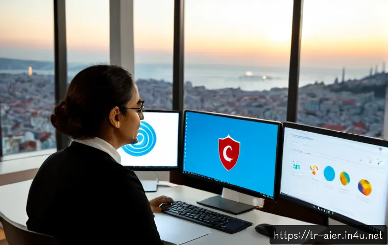딥러닝 프로젝트의 윤리적 고려 - Photorealistic ethical deep learning project review in a modern Istanbul technology office, diverse ...